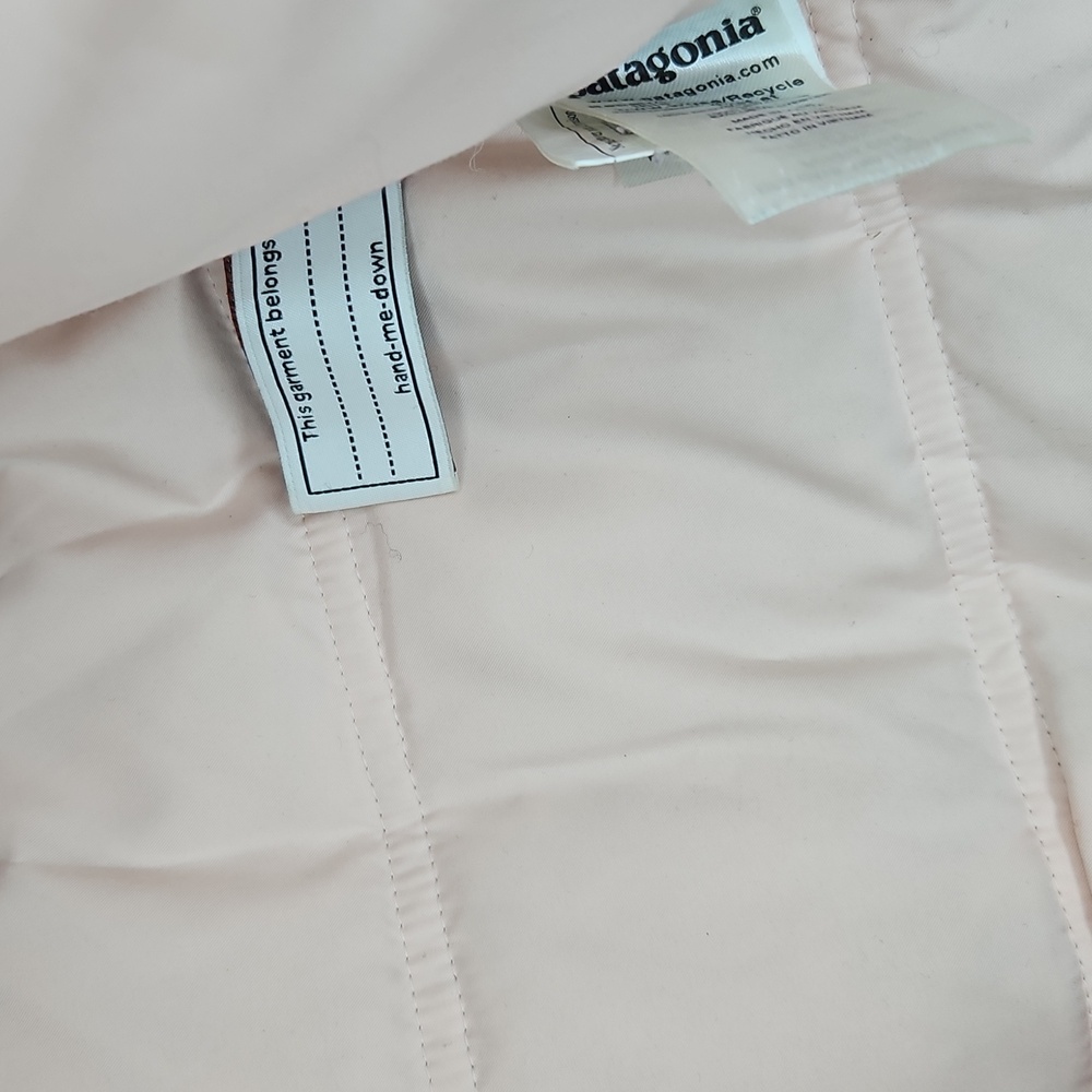 Patagonia Toddler Cream High Pile Fleece Parka 3T - Picture 3 of 8